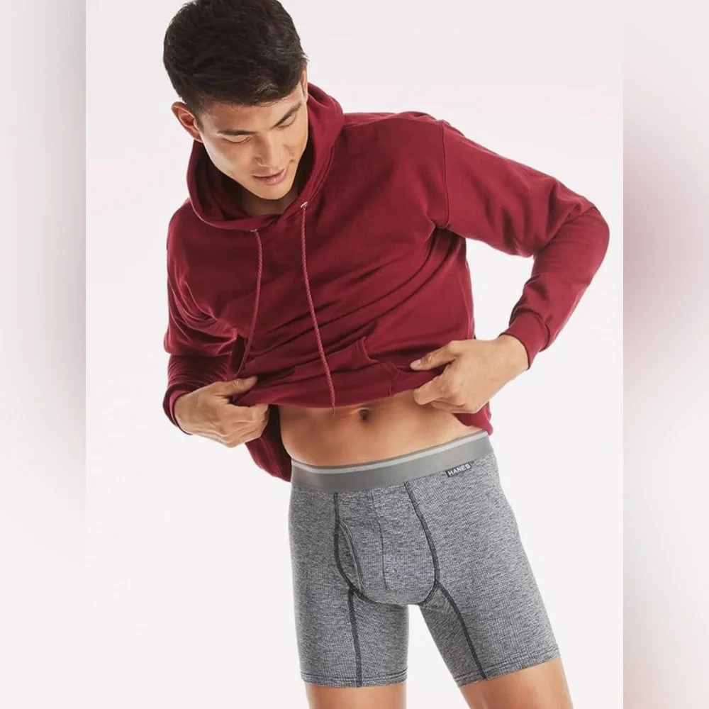 Hanes Comfort Flex Fit Men's Breathable Stretch Mesh Boxer Brief 3-pack Size M